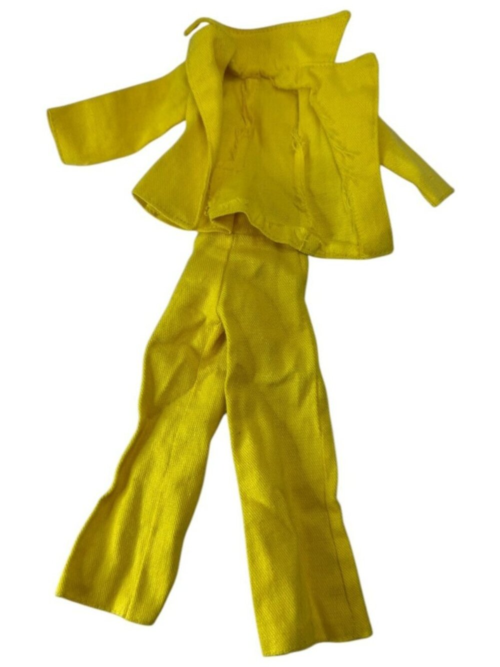 VTG Sindy Doll Yellow Pants Jacket Marx Let's Go Shopping Pedigree Sunshine Girl